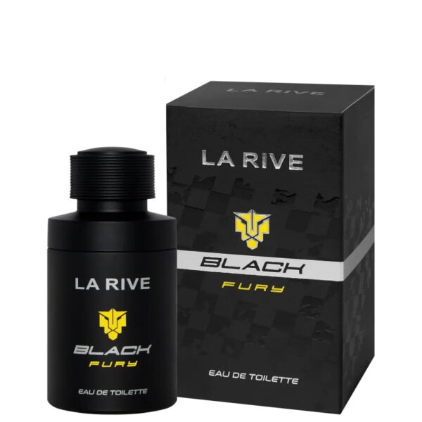 KIT FEMININO LA RIVE BLACK FURY EDT 75ML E DESODORANTE 150 ML - Imagem 2