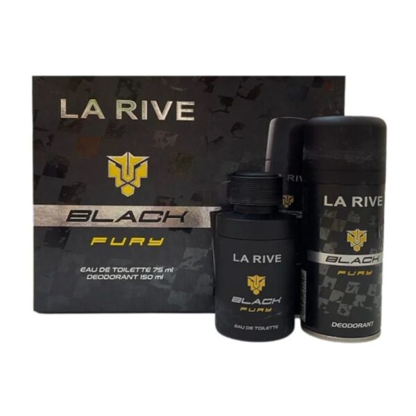 KIT FEMININO LA RIVE BLACK FURY EDT 75ML E DESODORANTE 150 ML - Imagem 5