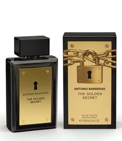 BANDERAS PERFUME ANTONIO BANDERAS THE GOLDEN SECRET MASCULINO EAU DE TOILETTE