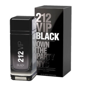 PERFUME CAROLINA HERRERA 212 VIP BLACK MASCULINO EAU DE PARFUM