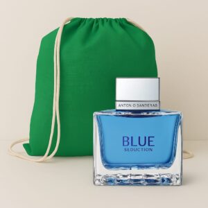 BLUE SEDUCTION BANDERAS EAU DE TOILETTE - PERFUME MASCULINO + UMA SACOCHILA