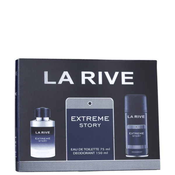 KIT LA RIVE EXTREME STORY MASCULINO - EAU DE TOILETTE 75ML + DESODORANTE 150ML - Imagem 2
