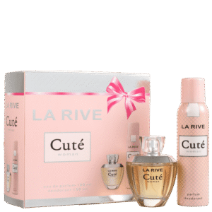 CONJUNTO CUTÉ LA RIVE FEMININO - EAU DE TOILETTE 100ML + DESODORANTE 150ML