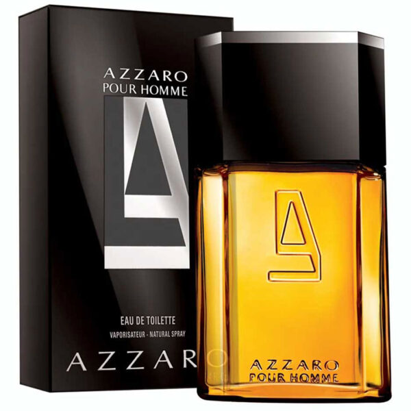 KIT PERFUME MASCULINO AZZARO POUR HOMME EDT 100ML + SHAMPOO 75ML - Imagem 2