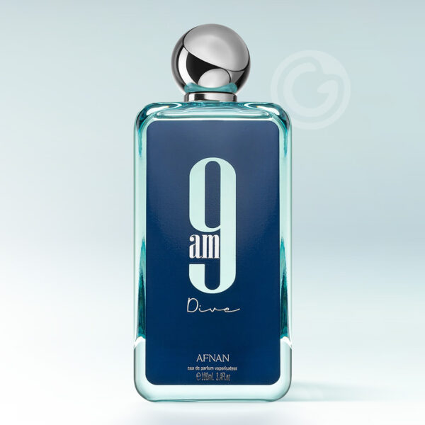 9 AM DIVE  AFNAN  PERFUME - EAU DE PARFUM MASCULINO 100ML - Imagem 3