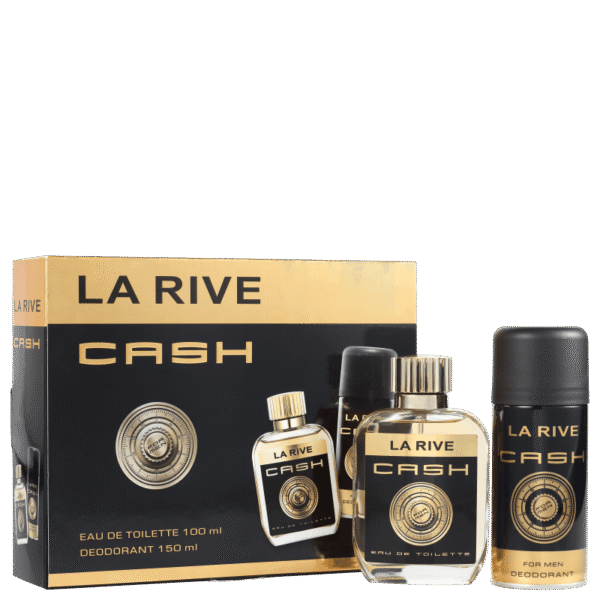 KIT CASH LA RIVE MASCULINO - EAU DE TOILETTE 75ML + DESODORANTE 150ML