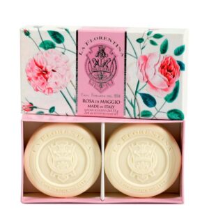 LA FLORENTINA ROSA DE MAGGIO - SABONETE EM BARRA 2X115G KIT