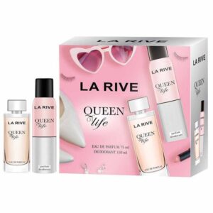 KIT LA RIVE QUEEN OF LIFE - PERFUME FEMININO EDP + DESODORANTE KIT