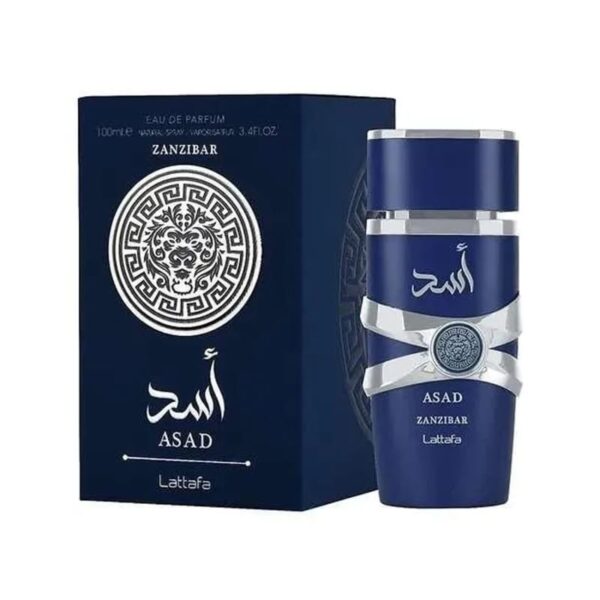 ASAD ZANZIBAR LATTAFA PERFUMES EAU DE PARFUM - PERFUME MASCULINO 100ML - Imagem 4