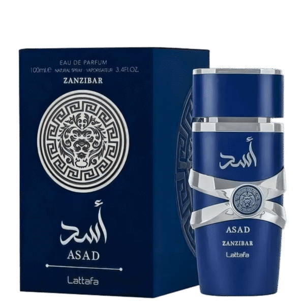ASAD ZANZIBAR LATTAFA PERFUMES EAU DE PARFUM - PERFUME MASCULINO 100ML