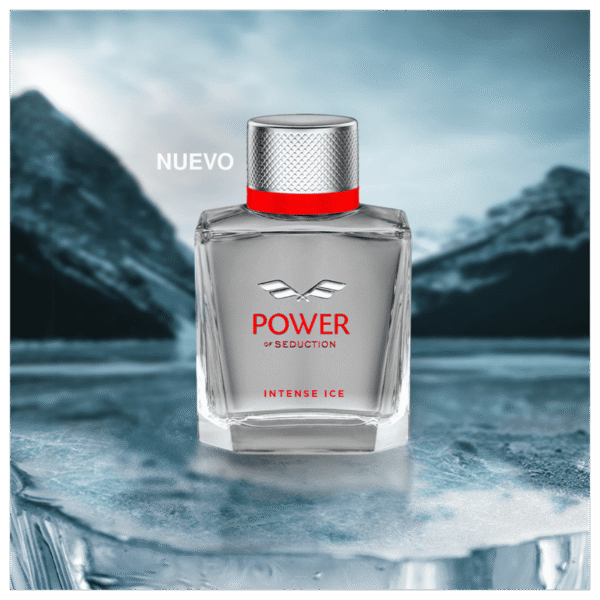 POWER OF SEDUCTION INTENSE ICE BANDERAS EAU DE TOILETTE - PERFUME MASCULINO 100ML - Imagem 3
