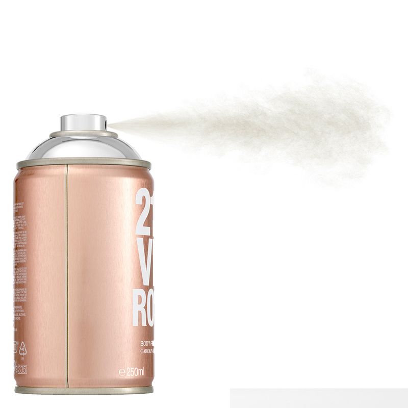 BODY SPRAY CAROLINA HERRERA 212 VIP ROSÉ 250 ML - Imagem 2