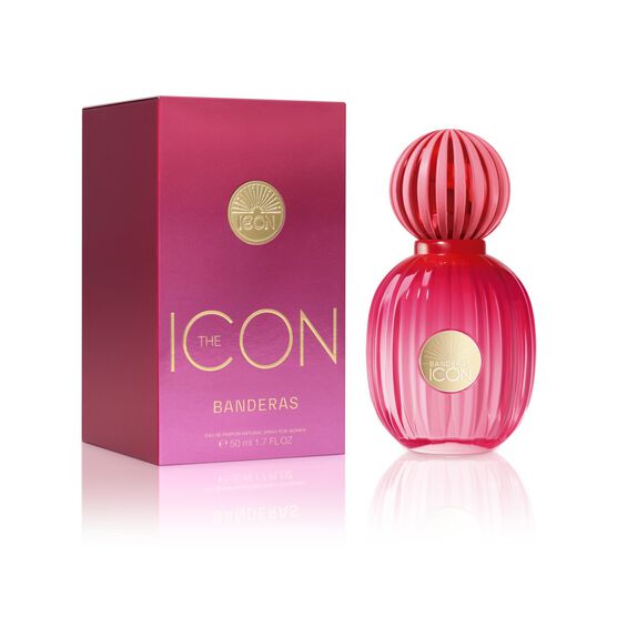 PERFUME BANDERAS THE ICON WOMAN FEMININO EAU DE PARFUM + MINI PORTA JOIA. - Imagem 2
