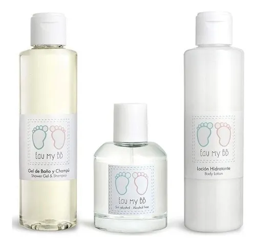 KIT EAU MY BB 60ML SEM ÁLCOOL + SHAMPOO + LOÇÃO INFANTIL - Imagem 2