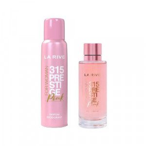 KIT LA RIVE - PERFUME 315 PRESTIGE PINK FEMININO EDP + DESODORANTE KIT - Imagem 2