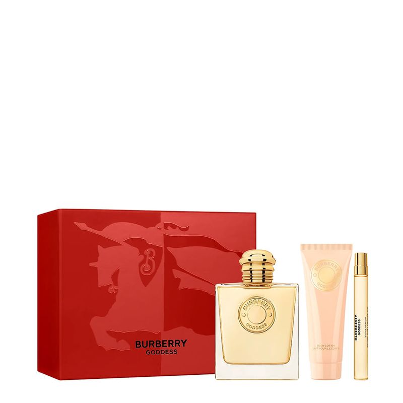 KIT BURBERRY GODDESS FEMININO - EDP 100ML + 10ML + BL 75ML KIT
